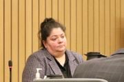 Barbara Michelle, 44, testified in her own defense on Tues., Dec. 5, 2023. A jury found her guilty of first-degree manslaughter.