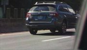 A 3-year-old girl was in this dark blue 2017 Subaru Outback when a man stole it and drove off Nov. 30, 2023, in Northeast Portland.