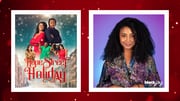 "Hope Street Holiday" is an Afro-Latino-centered Christmas film created by actress and filmmaker Isadora Ortega (right).