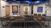 Officials ended an 18-month investigation in southern Oregon with a sweeping series of arrests and seizures Nov. 14, 2023, dismantling a gun- and drug-trafficking ring, local, state and federal police said.