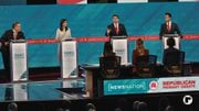 The 4th GOP debate saw candidates fiercely attacking transgender people and gender-affirming care, raising concerns about the party's growing hostility towards LGBTQ+ rights and potential consequences in the election. (Getty Images)