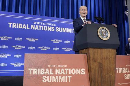 Biden tells Native American tribal leaders he’s working to ‘heal the wrongs of the past’ and ‘move forward’