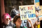 Hundreds of young people marched through the streets of Portland in September 2023 in a "climate strike," demanding political leaders take action on climate change. A new study has dire climate predictions, but researcher Jillian Gregg says individuals -- and not just politicians --can implement solutions to stave off the crisis.