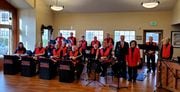 The Minidoka Swing band honors the jazz music played at the Minidoka prison camp that brought a semblance of normality to the thousands of families kept behind barbed wire during World War II.