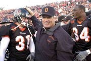 Longtime coach Dennis Erickson, who guided the Oregon State Beavers for four years, says "We’re losing the soul of football on the West Coast," as the conference prepares to host its final football game.